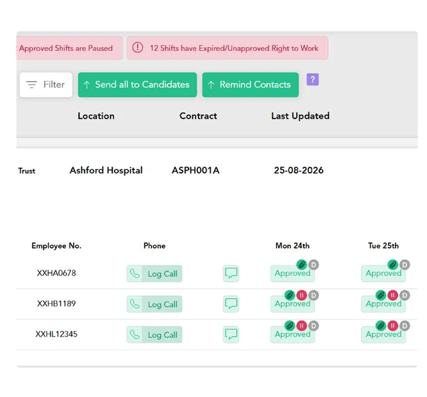 Enable Online Timesheets foreground image